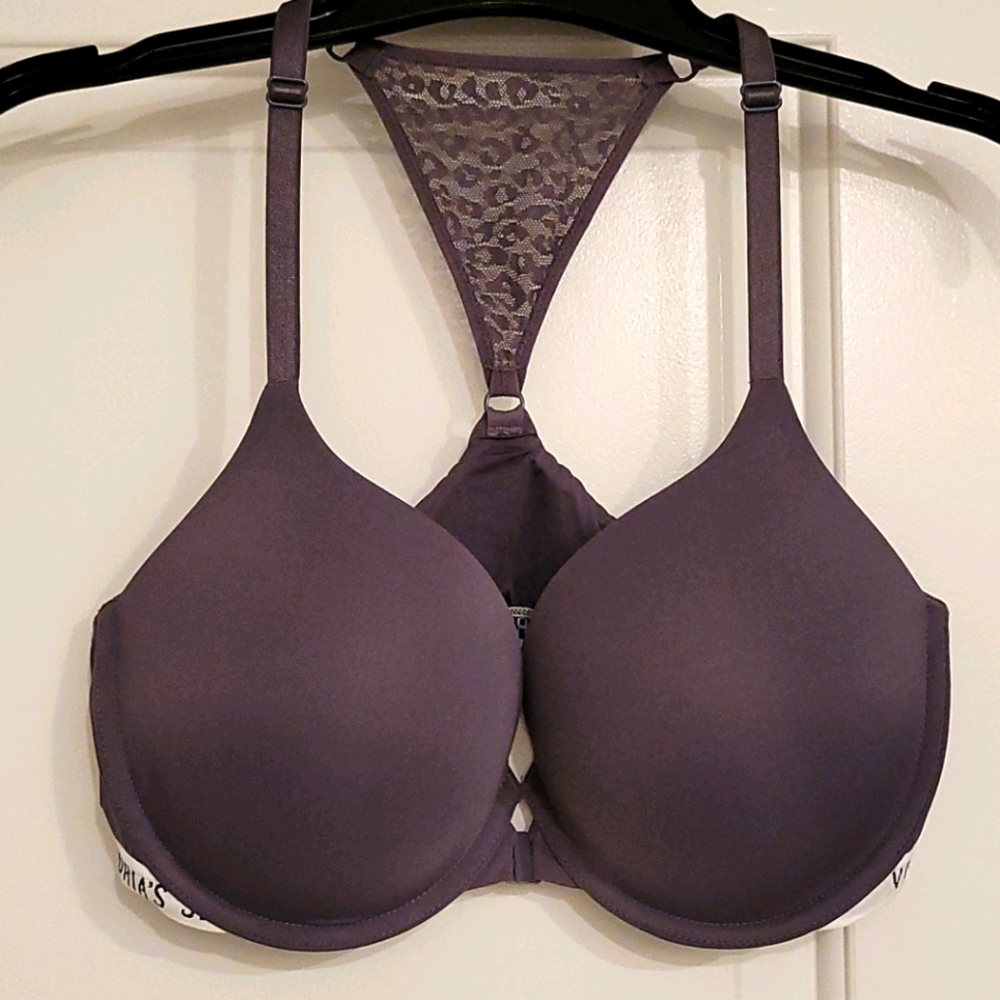 Lightly Used VS T shirt Push Up Racetrack 36D